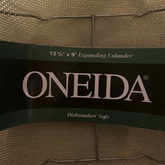 Expandable stainless steel colander - Picture 6 of 8